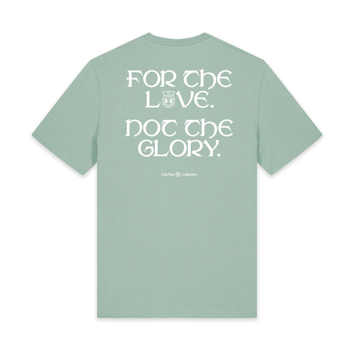 For the love. Not the glory.