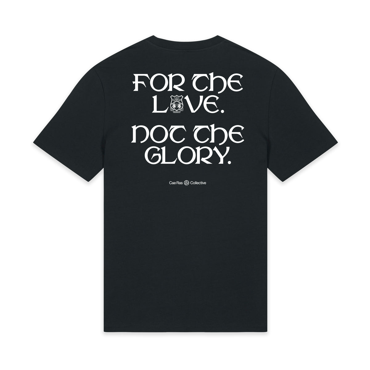 For the love. Not the glory.