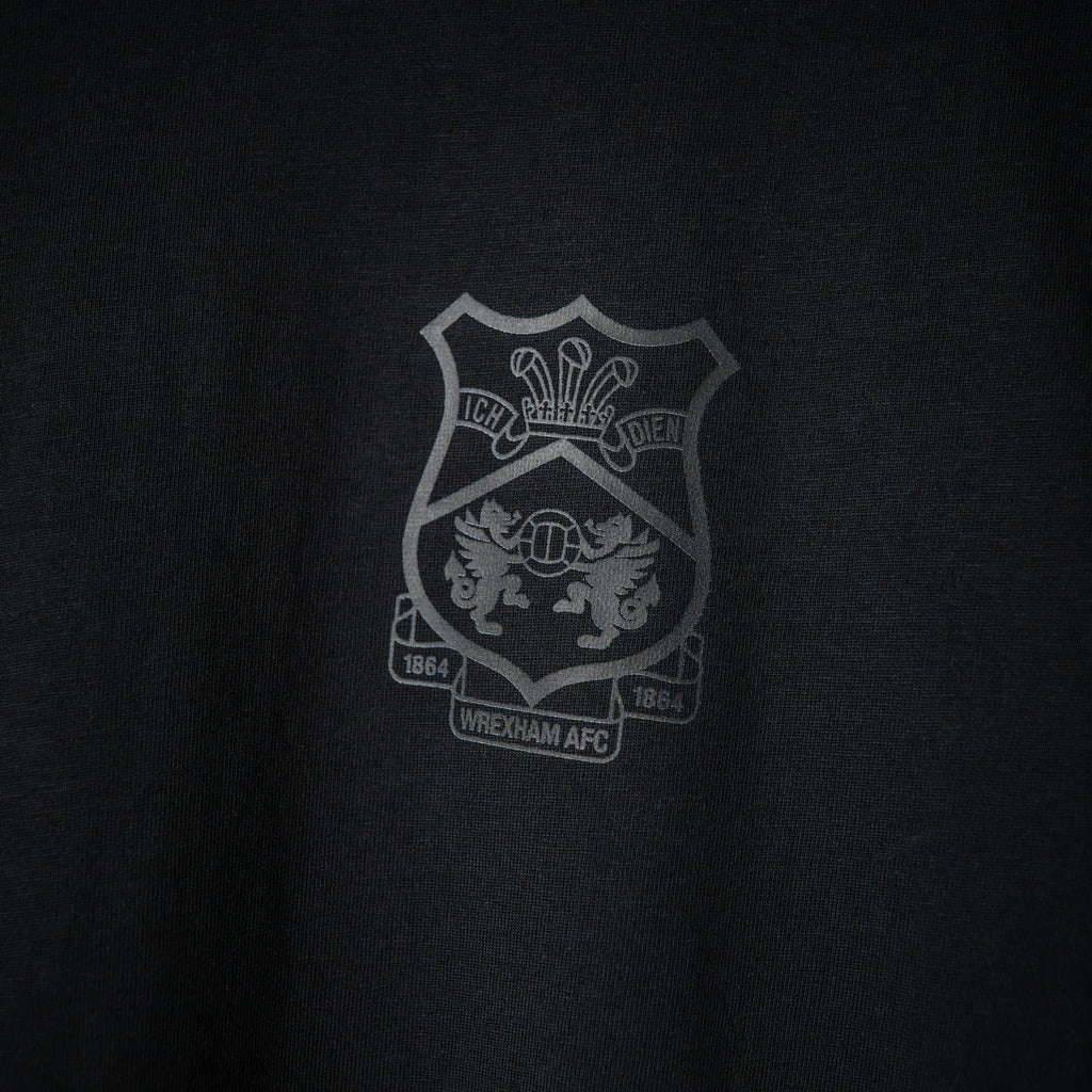 Black Edition Wrexham AFC Crest