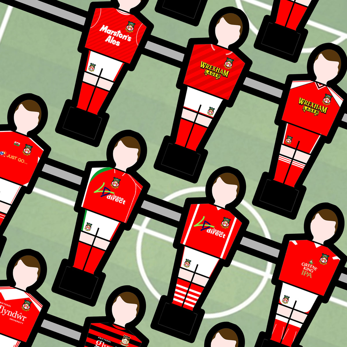 Wrexham AFC Home Kits