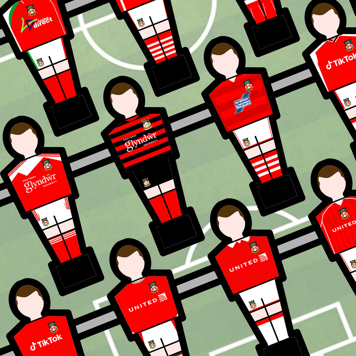 Wrexham AFC Home Kits