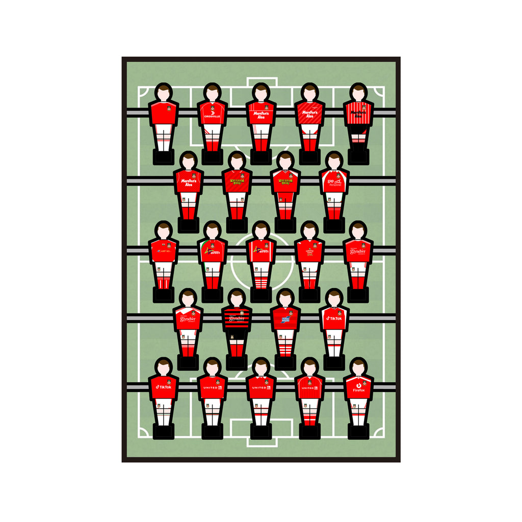 Wrexham AFC Home Kits